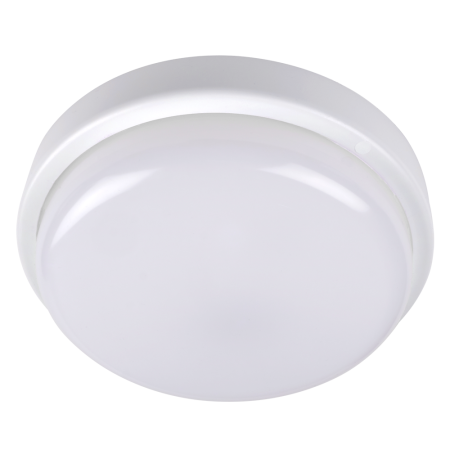 Светильник ЖКХ светодиодный Jazzway PBH-PC2-RS 18Вт 1440Лм 4000К нейтральный белый IP65 круг c датчиком движения