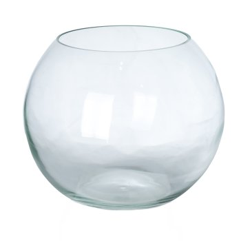 Ваза Шаровая прозрачная 21 см 7,5л Ваза Шаровая прозрачная 21 см 7,5л