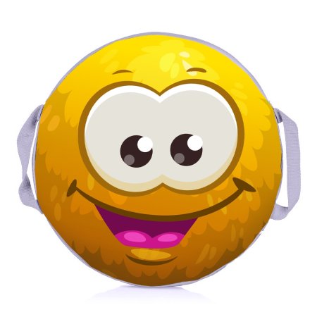 Ледянка мягкая Пушистик Желтый 45 см Ледянка мягкая Пушистик Желтый 45 см