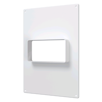 Пластина настенная для плоских каналов с фланцем 180 х 250мм ERA Пластина настенная для плоских каналов с фланцем 180 х 250мм ERA