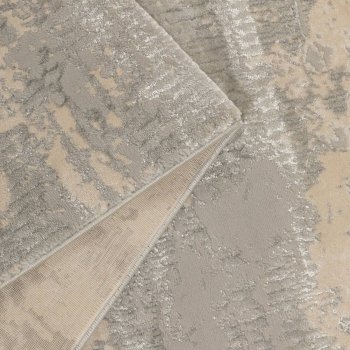 Ковер интерьерный Lion прямой 1,5х0,8м серый