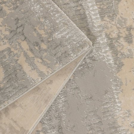 Ковер интерьерный Lion прямой 1,5х0,8м серый