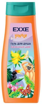 Гель для душа Exxe Детский Банановый шейк 400 мл