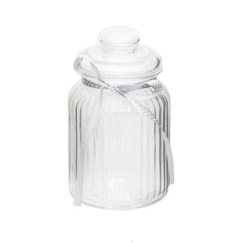 Банка для сыпучих продуктов Attribute Fleur 0,65л стекло