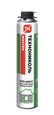 Пено-клей всесезонная Технониколь Master под пистолет 1000 мл