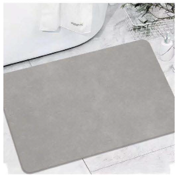 Коврик для ванной комнаты Спанч Бретань 45хцвет серый