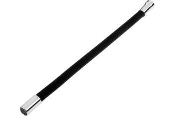 Излив гибкий 48см цвет черный