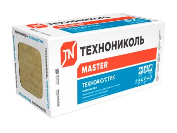 Базальтовая теплоизоляция Технониколь ТЕХНОАКУСТИК 50 мм 4,32 кв.м Базальтовая теплоизоляция Технониколь ТЕХНОАКУСТИК 50 мм 4,32 кв.м
