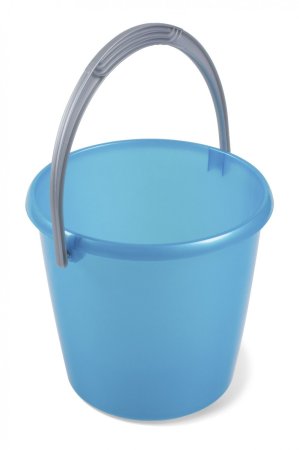 Ведро пластик Соло перламутровое 3л цвет бирюзовый