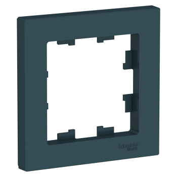 Рамка Schneider Electric AtlasDesign 1 пост, цвет изумруд, арт. ATN000801