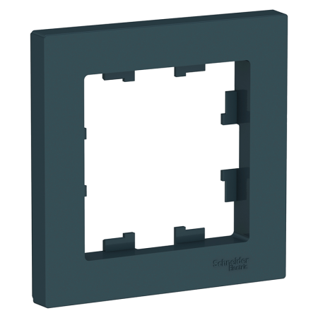 Рамка Schneider Electric AtlasDesign 1 пост, цвет изумруд, арт. ATN000801