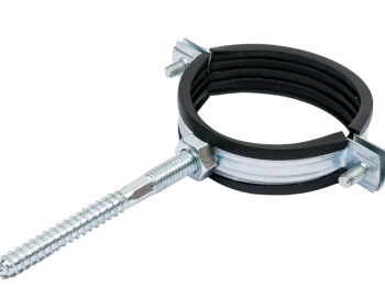 Хомут с дюбелем и шурупом MasterProf d2 1/2" 1 шт цвет хром