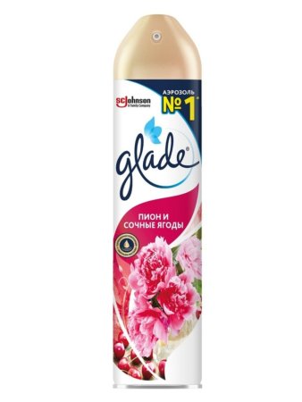 Освежитель воздуха Glade Пион и сочные ягоды 300 мл