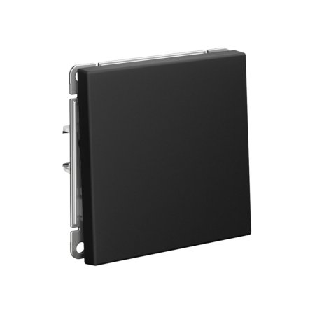 Переключатель встраиваемый Systeme Electric ARTGALLERY 1 кл. карбон, арт. GAL001061s