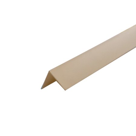 Уголок пластиковый 20х20 мм 2,7 м Слоновая кость