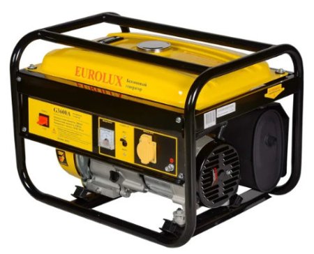 Генератор бензиновый Eurolux G3600A 2500кВт