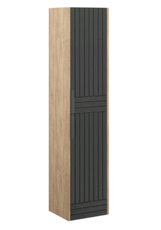 Пенал подвесной Инди графит 158х35х30см Пенал подвесной Инди графит 158х35х30см