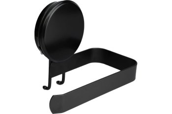Держатель для туалетной бумаги настенный черный серия 8002 без крышки Держатель для туалетной бумаги настенный черный серия 8002 без крышки