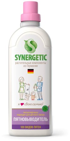 Пятновыводитель для белья гипоаллергенный 1000 мл Synergetic Пятновыводитель для белья гипоаллергенный 1000 мл Synergetic