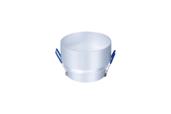 Спот Ambrella TN191 SL/S встраиваемый неповоротный ЛОН/КЛЛ/LED цвет серебро песок
