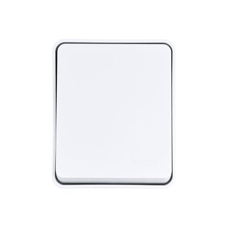 Переключатель накладной Schneider Electric AtlasDesign Profi54 1 кл. белый, без подсветки, арт. ATN540161