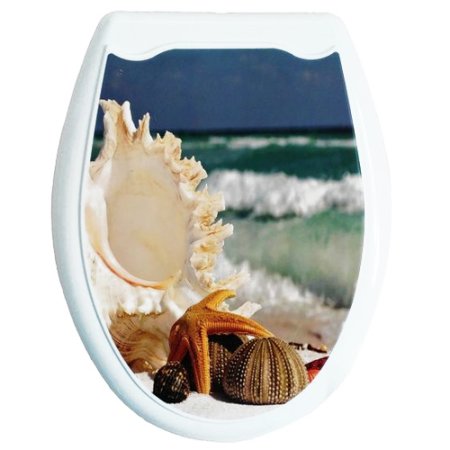 Сиденье для унитаза Берег пластик цвет белый