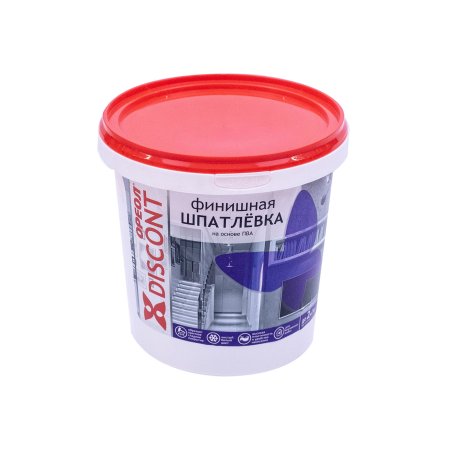 Шпатлевка Эмпилс Ореол Дисконт финишная на основе ПВА бежевая 1,3 кг