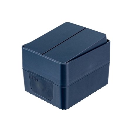 Выключатель накладной Schneider Electric AtlasDesign Profi54 2 кл. антрацит, без подсветки, арт. ATN544051