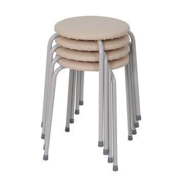 Табурет пудровый, форма круг 30х30х47 см Табурет пудровый, форма круг 30х30х47 см