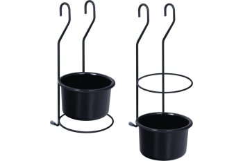 Подставка для столовых приборов   Лофт цельный цвет черный 24см 100 мм 1 шт