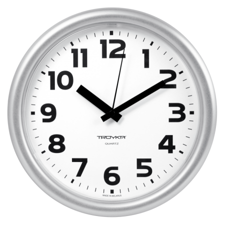 Часы настенные  Классика Ø24,5см цвет серый