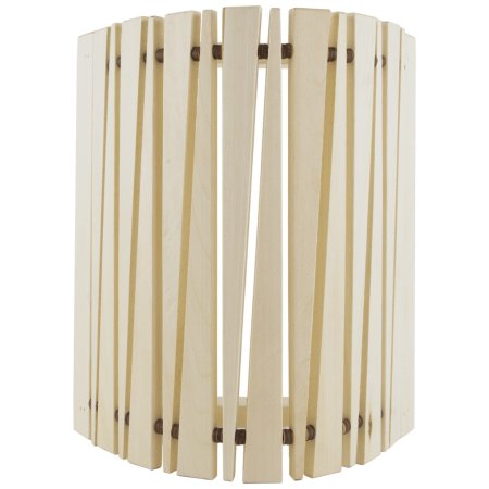 Абажур для бани Банная линия Угловой липа 27х31 см
