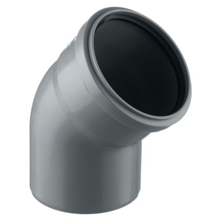 Отвод внутренний 110мм 45° 180 мм