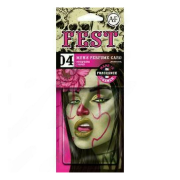 Ароматизатор подвесной картонный Aura fresh Fest №4 Hugo Boss