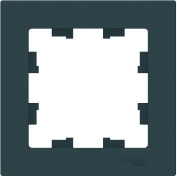 Рамка Schneider Electric AtlasDesign 1 пост, цвет изумруд, арт. ATN000801