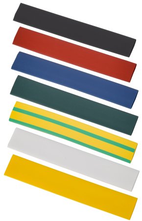 Набор термоусадочных трубок IEK 12/6мм 21шт. 0,1м мультиколор