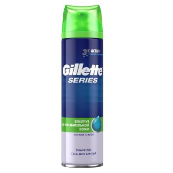 Гель для бритья Gillette Sensitive Skin 200мл