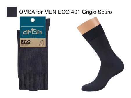Носки мужские Omsa Eco 401 цвет черный р.27-29 цвет черный