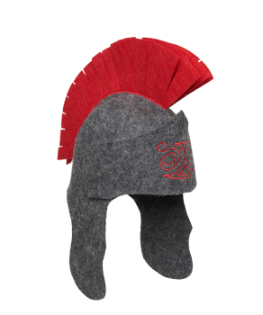 Шапка для бани ГлавБаня Гладиатор войлок