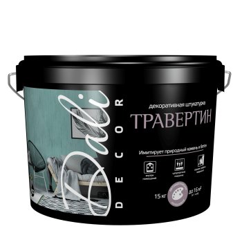 Штукатурка декоративная DALI-DECOR травертин 15 кг