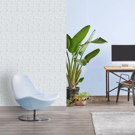 Панель ПВХ Кирпич белый 250х2700 мм