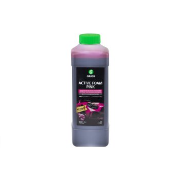 Автошампунь для бесконтактной мойки GRASS Active Foam Pink 1000мл
