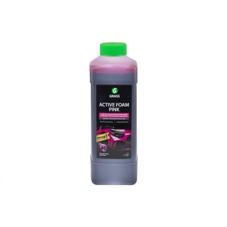 Автошампунь для бесконтактной мойки GRASS Active Foam Pink 1000мл