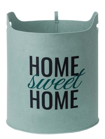 Органайзер для хранения из войлока SWEET HOME 40х32х44см цвет мятный Органайзер для хранения из войлока SWEET HOME 40х32х44см цвет мятный