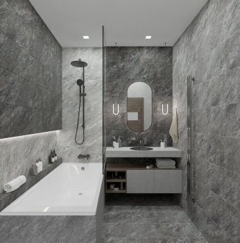 Керамогранит Thor, серый 60х30х0,9 см