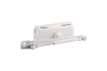 Доводчик дверной Нора-М 430 ISPARUS 120 белый