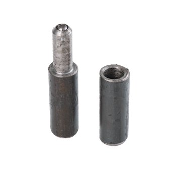 Петля для гаража c подшипником 100х18мм без покрытия, универсальная