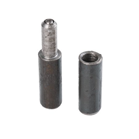 Петля для гаража c подшипником 100х18мм без покрытия, универсальная