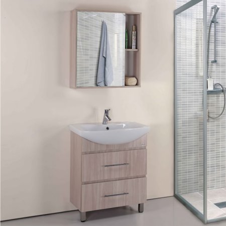 Тумба напольная Дельта 68.5х70х45см цвет ясень шимо