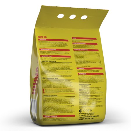 Клей для плитки XXI Юнис 5 кг